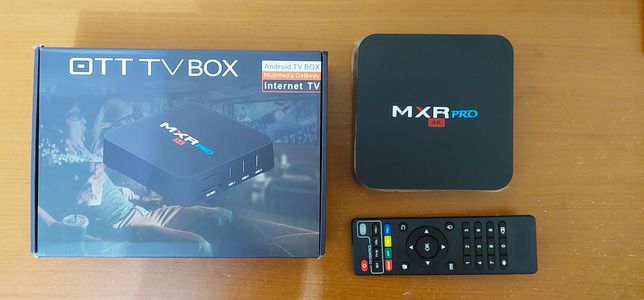 Box TV Android MX PRO 4K c/ comando