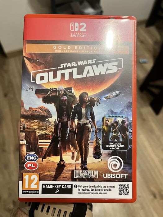 Star Wars Outlaws gold edition nintendo switch 2