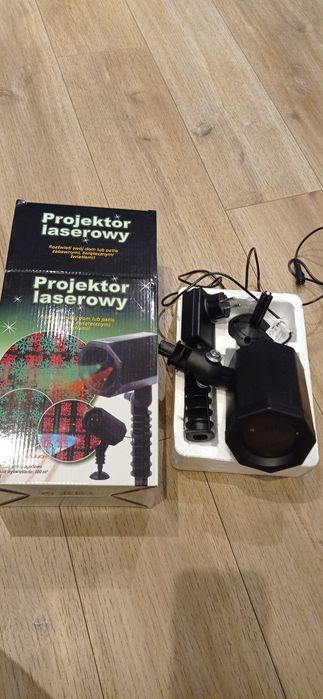 Projektor laserowy. Święta.