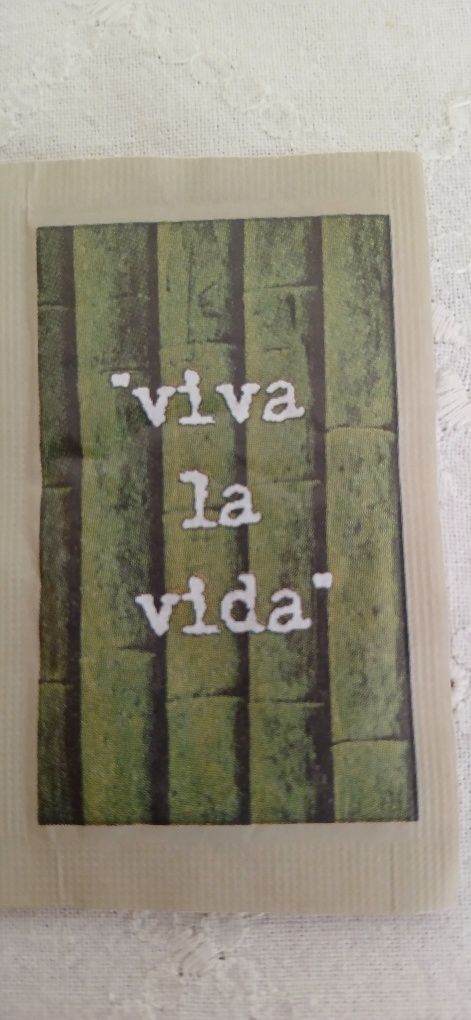 Pacote de açúcar Viva la Vida