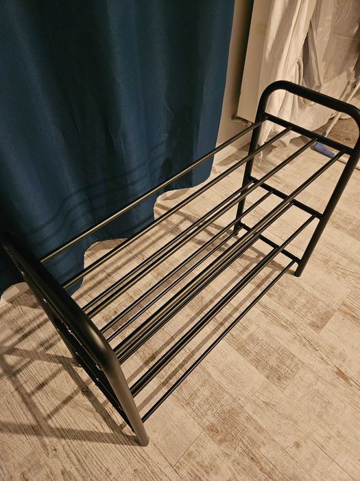 Pudełka z 3 poziomami czarna dom przechowywanie