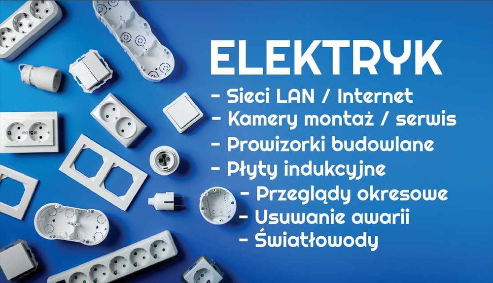 Elektryka\Kamery\Sieci LAN-WiFi\Przeglądy i pomiary