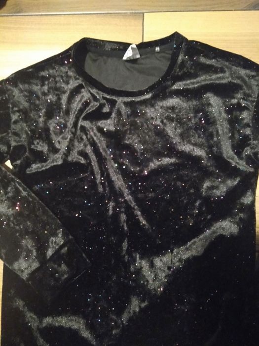 Bluza z brokatem
