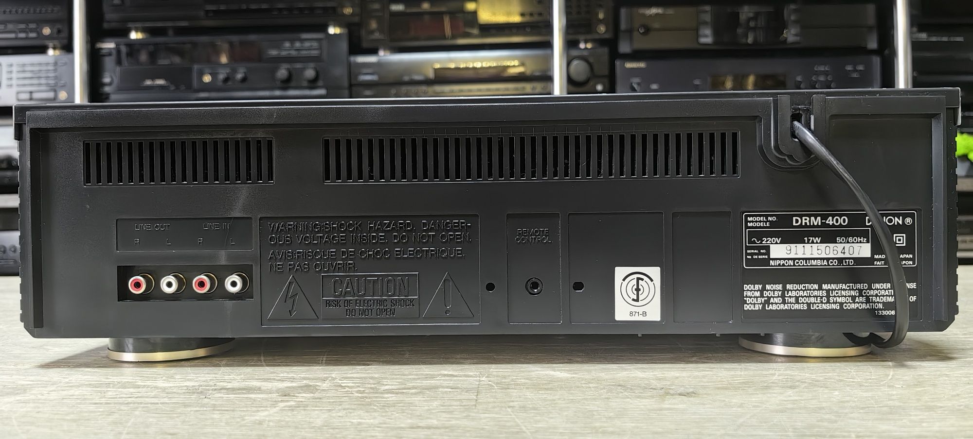 Касетний програвач Denon DRM-400