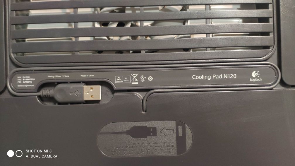 Podstawka chłodząca do laptopa Logitech cooling pad N120