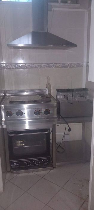 Café montado pronto a usar