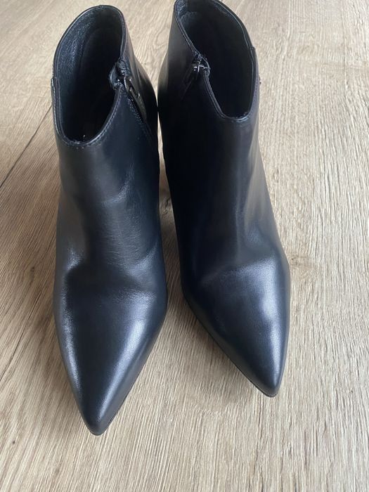 Botki Wojas skóra naturalna 40