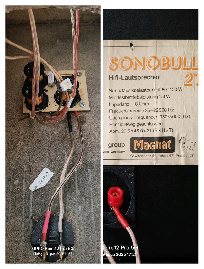 Kolumny Magnat Sonobull 21
