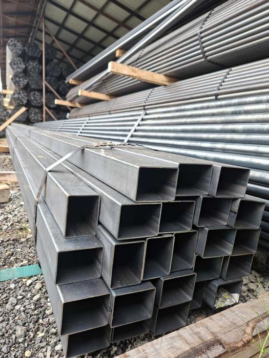 RURA stalowa na wiaty, konstrukcje metalowe - TANIO - Profil 80x60x2