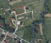 Sprzedam działkę budowlaną 15 ar (1500m2) w Dominikowicach gm. Gorlice