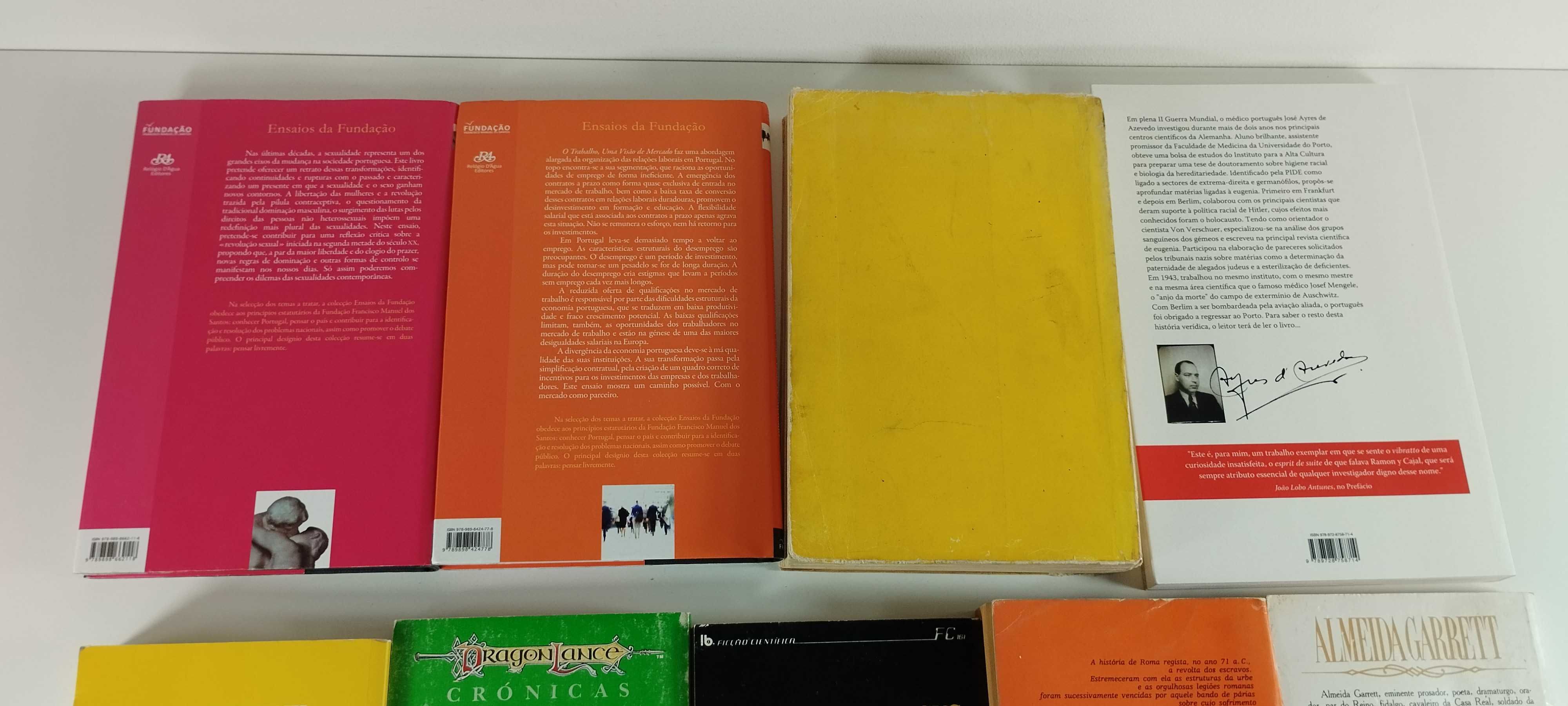 Lote de Livros Diversos em Português