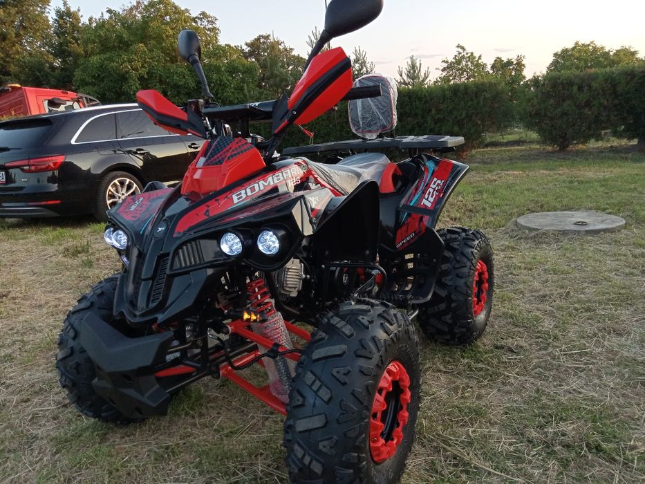 Quad XTR BOMBARDIER PRO 125cc 3+1 nowy gwarancja dostawa koła 8"