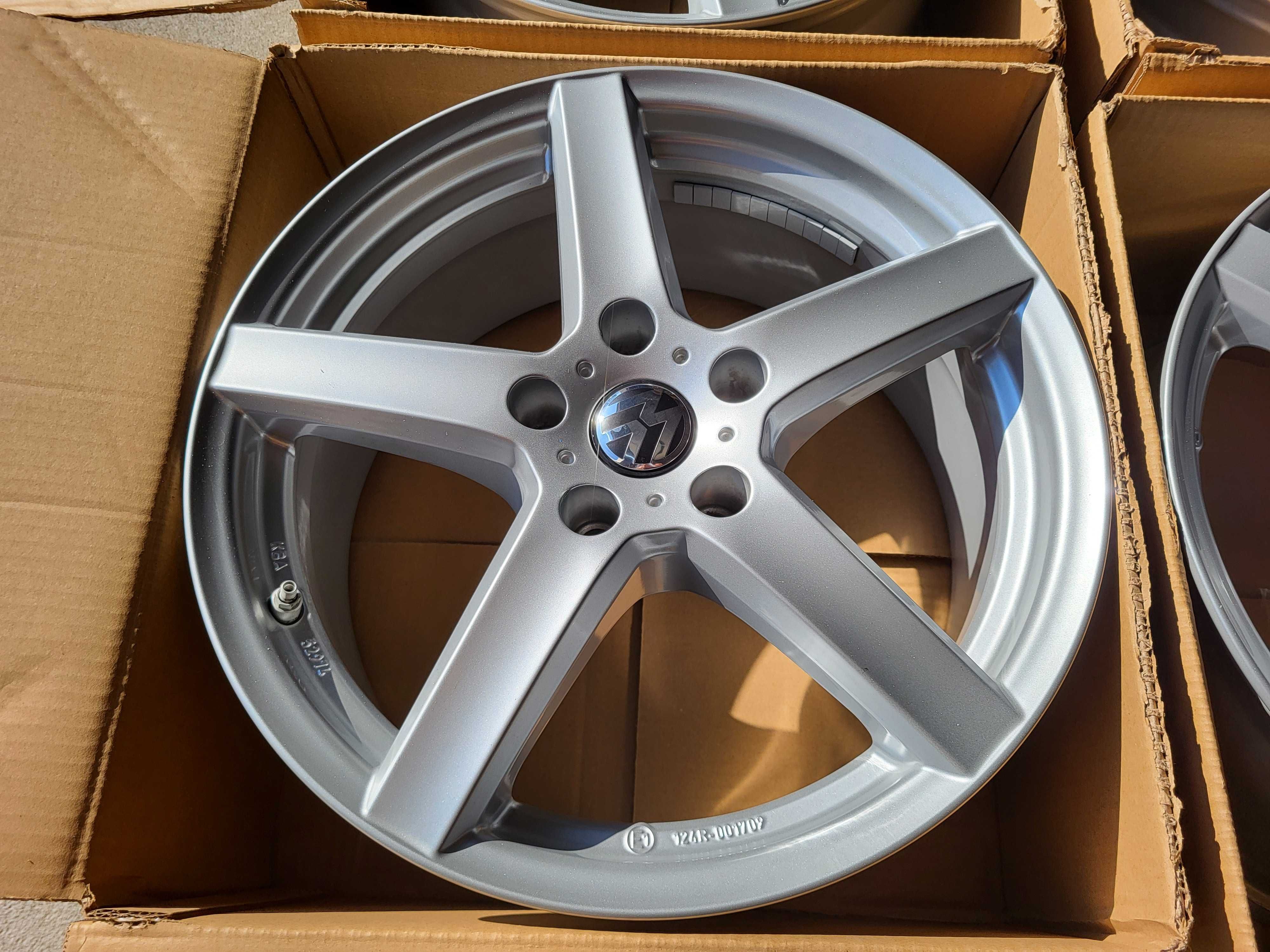 [662] Felgi aluminiowe 17 Cali 5x112 ET30 7,5Jx17H2 VW + Czujniki