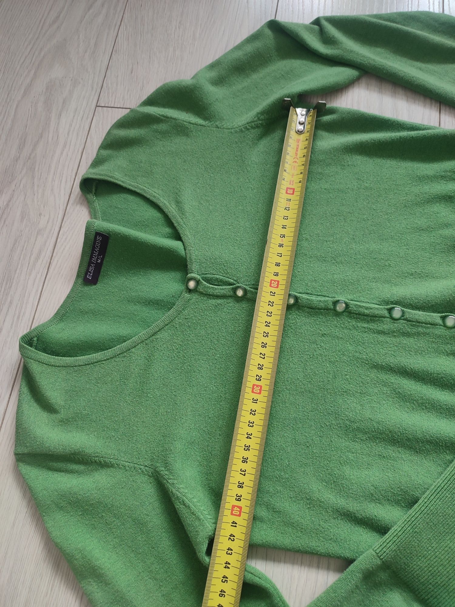 Sweter damski sweterek zapinany na guziki rozm M