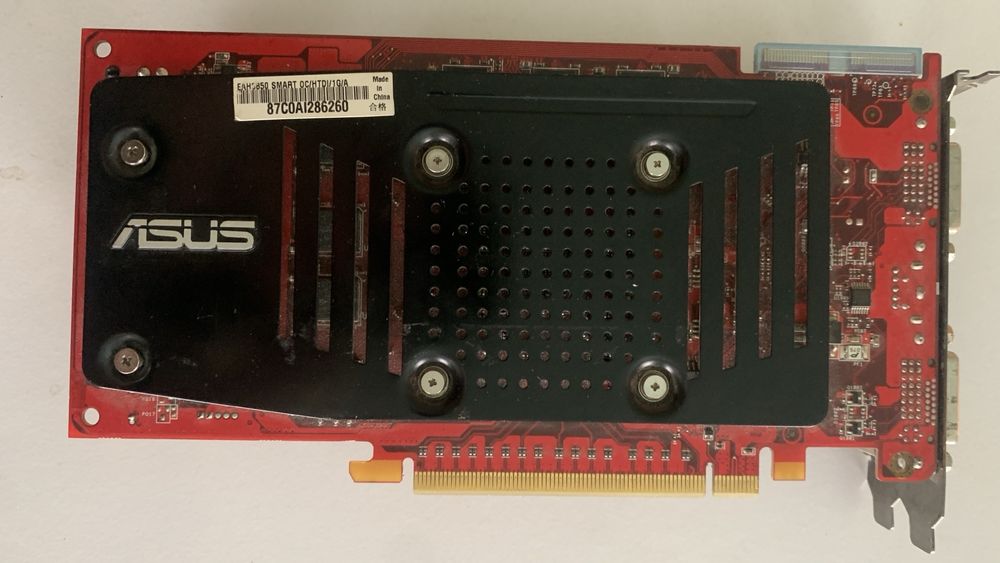 Відеокарта Asus EAH3850  1 гб. 256 бит