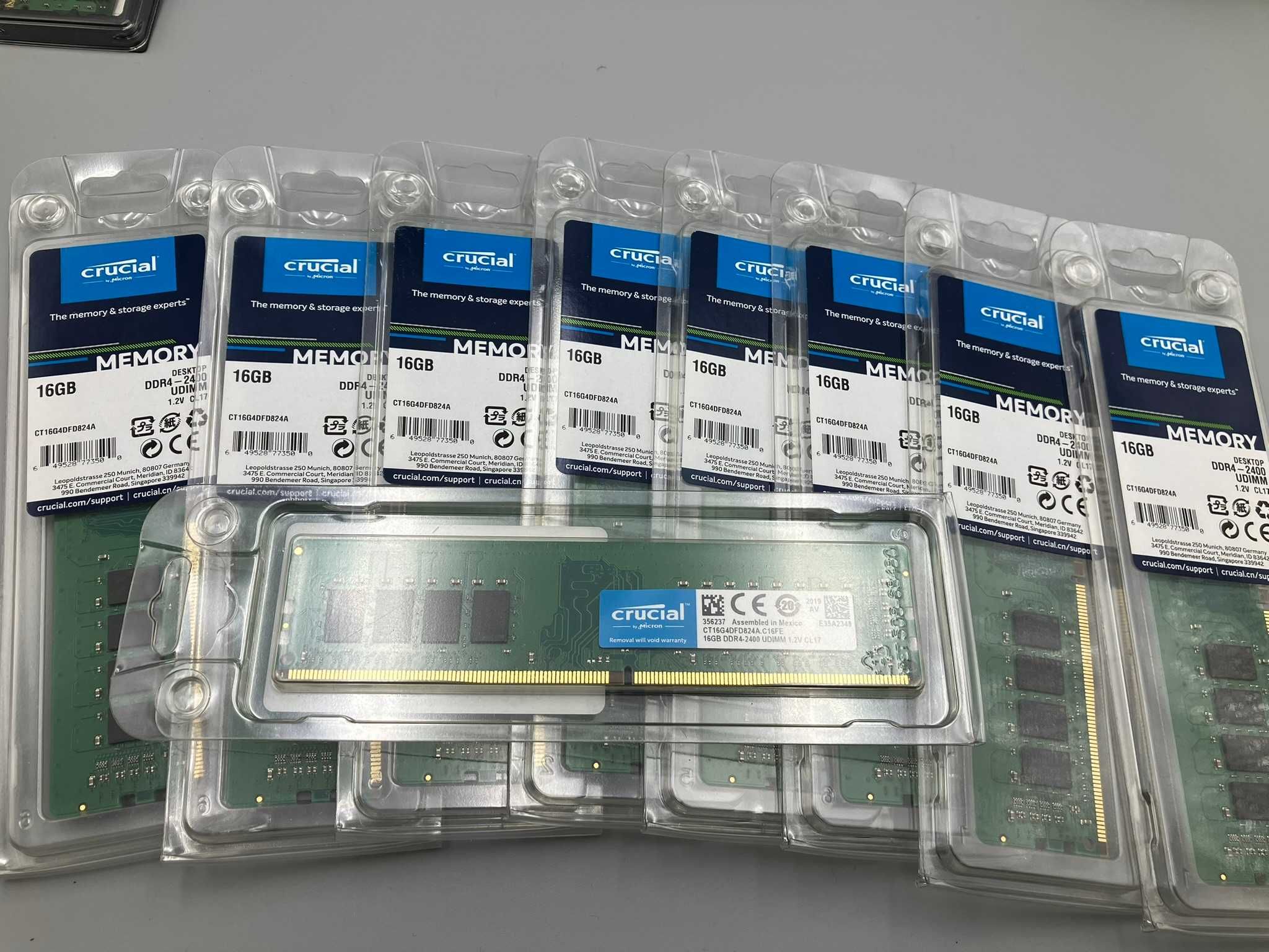 Оперативна пам'ять DDR4 16GB  Crucial CT16G4DFD824A