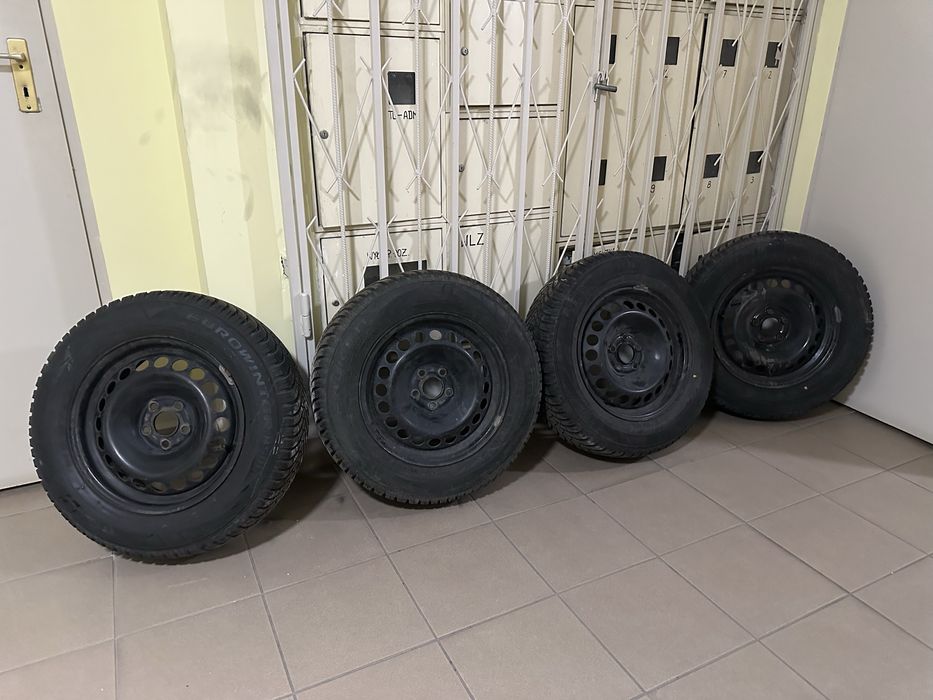Kola 5x100 195/65/15 vw skoda seat opony Falken Eurowinter Hs01
