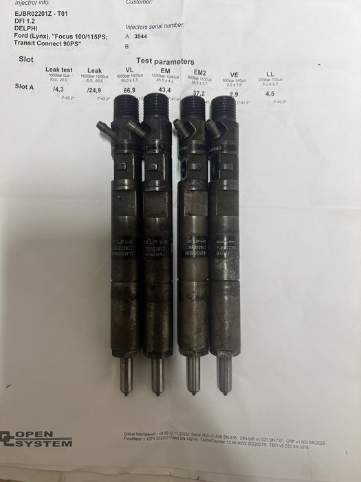 Форсунки Delphi 1.8 Ejbr02201z 2T1Q-9F593-AA EJBR01601Z