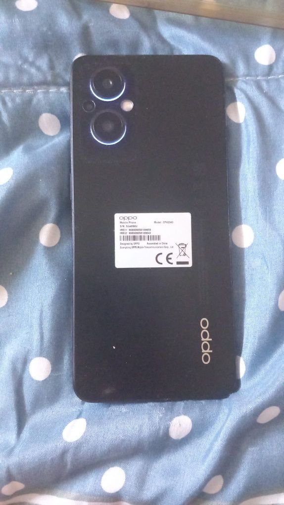 Smartphone OPPO Reno 8 Lite 5G (6.43'' - 16GB - 128 GB Preto)