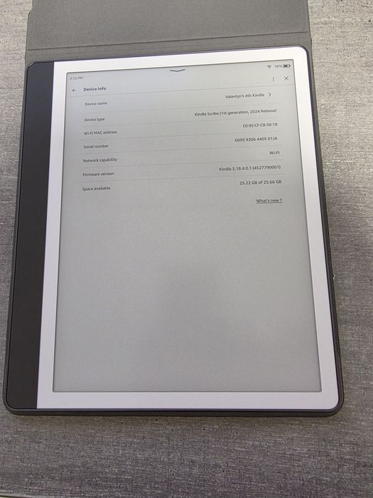 Kindle Scribe. 2025 рік. 2 покол. 10 дюйм. 32гб. Чохол. Новий.Гарантія