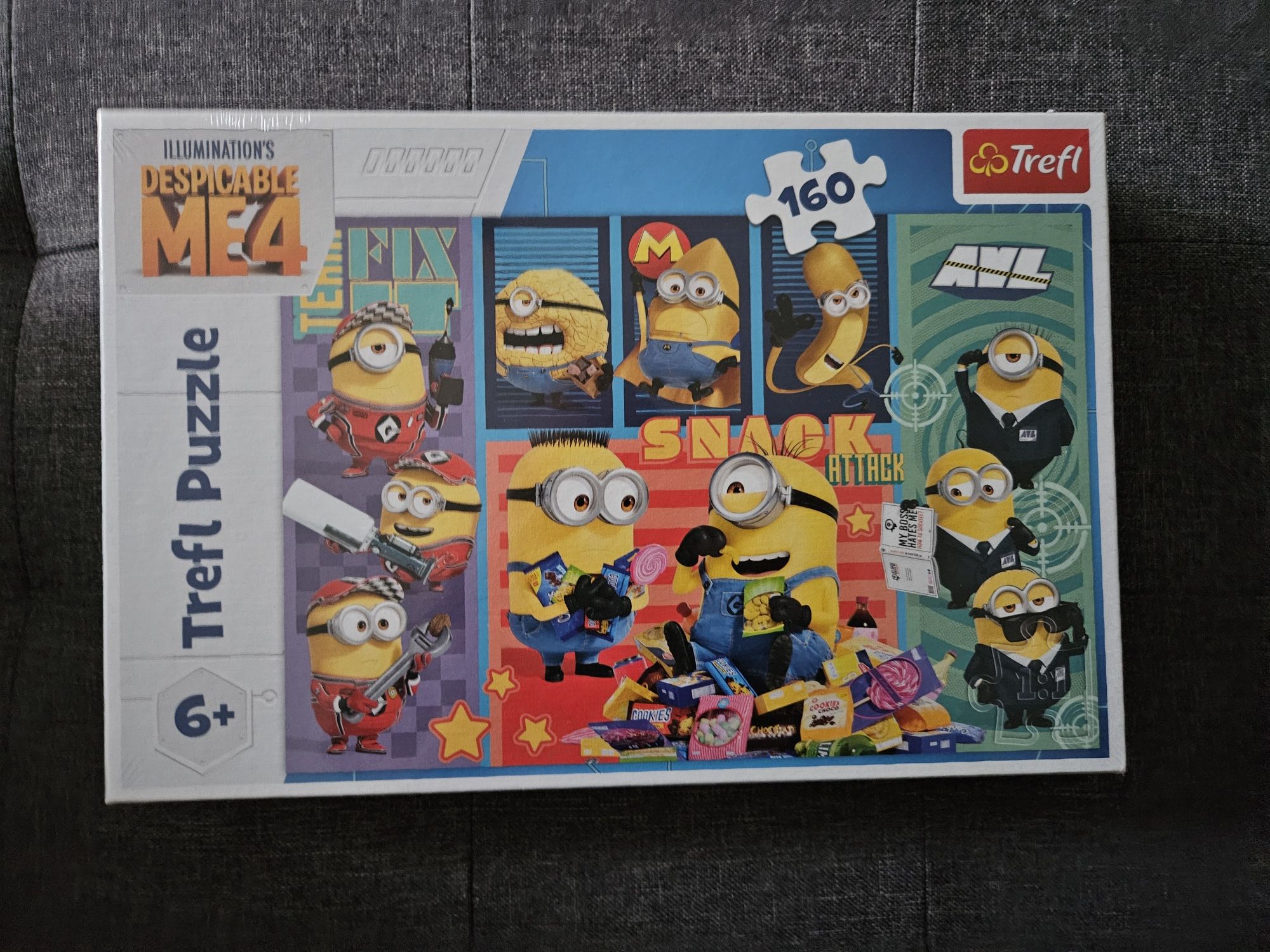 Puzzle minionki 160 elementów