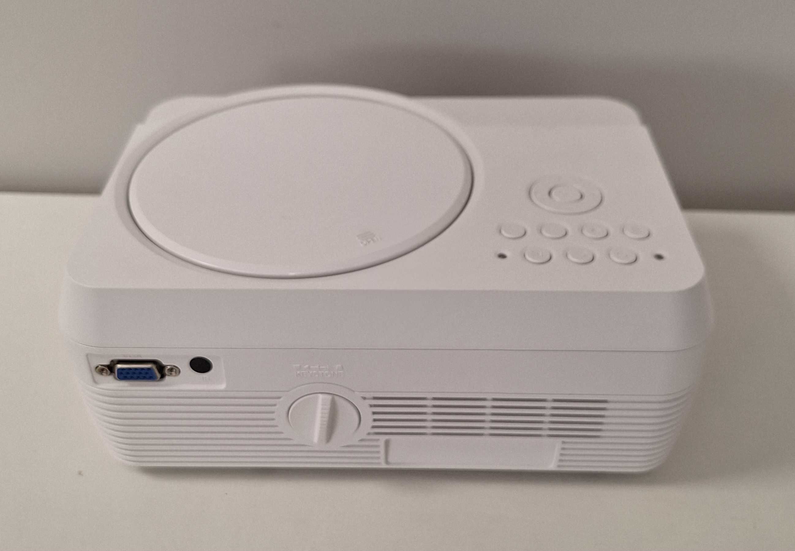 Projektor Full HD  12000LM 1080P Bluetooth Wbudowany odtwarzacz DVD