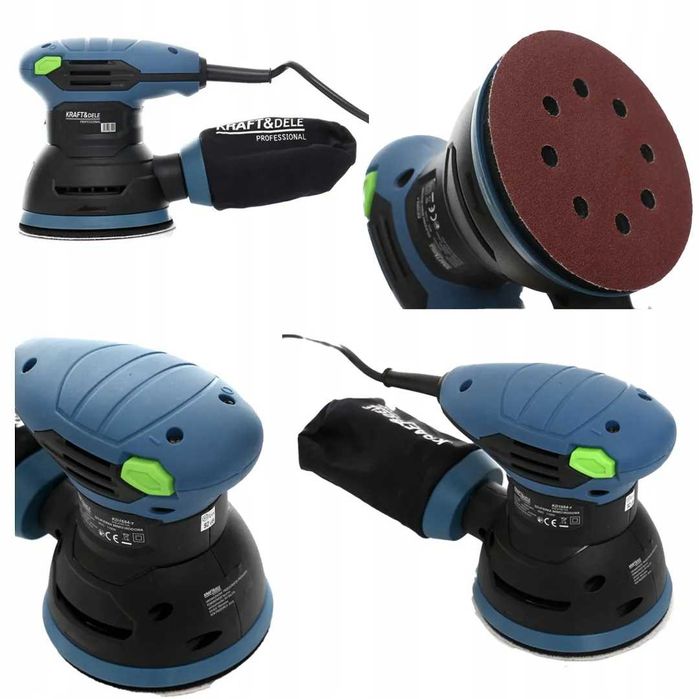 Szlifierka Mimośrodowa Oscylacyjna 1100w Kraft Pex Jakość Sklep Fv Gw*