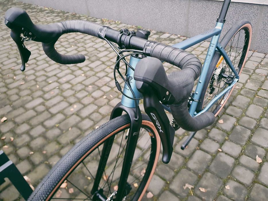 Romet Aspre 3.0, niebieski, rozm. 48, 56, gravel, shimano grx