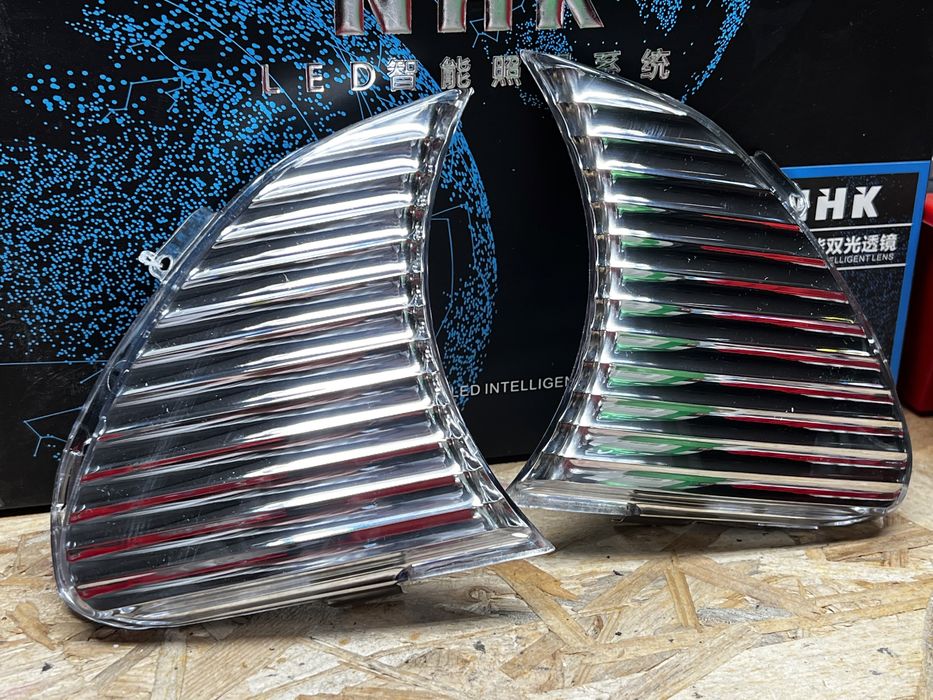 Żagle Odblask BMW E39 Lift Lampy Xenon H7 odbłyśnik