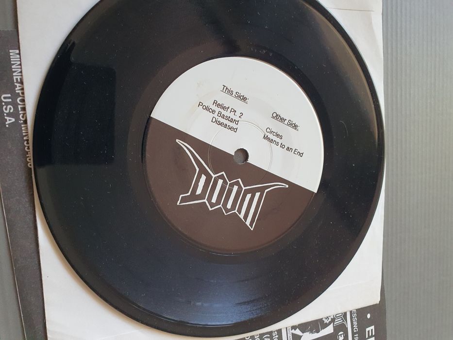 Doom Police Bastards (EP,7 winyl,USA) punk