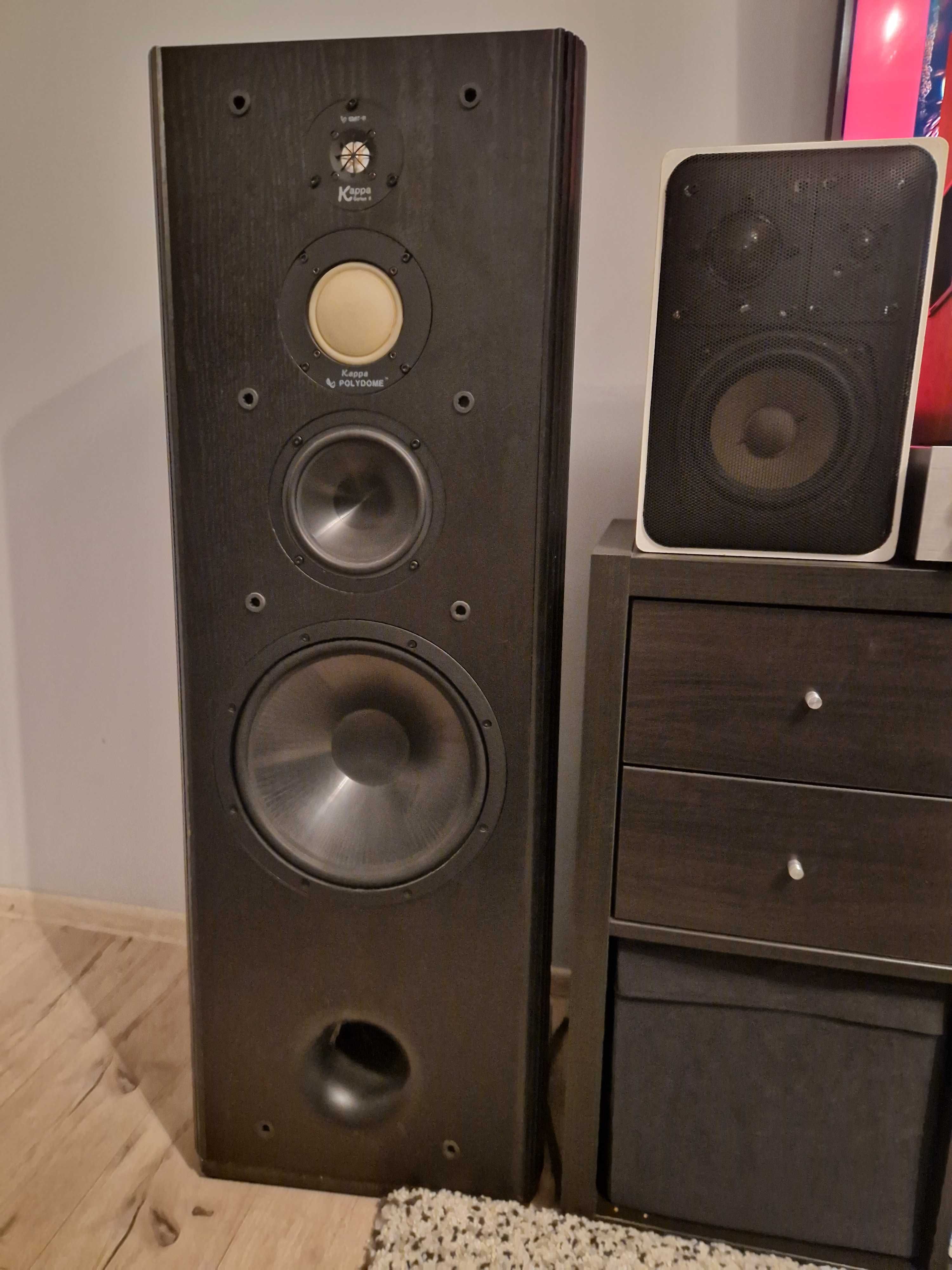 Kolumny Infinity kappa 8.1 series II bass reflex z przodu