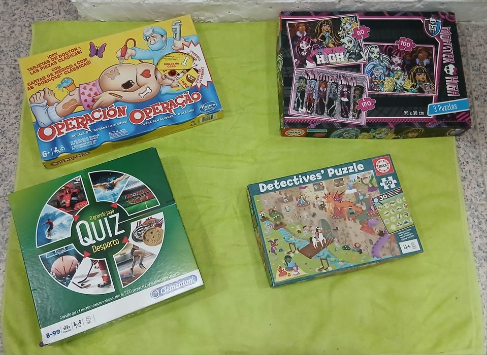 Jogos de Tabuleiro para Crianças valor cada