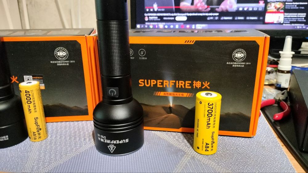 Фонарик Philips/SuperFire . Original/Оригинал