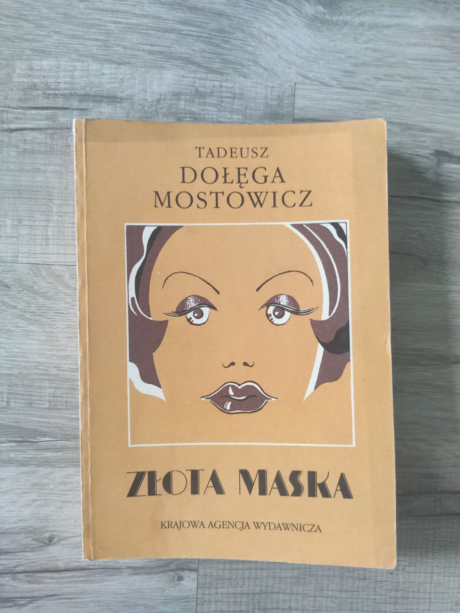 Złota maska Tadeusz Dołęga- Mostowicz
