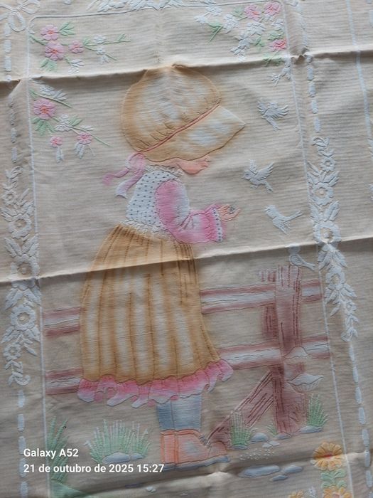 Colcha de algodão para cama bebé