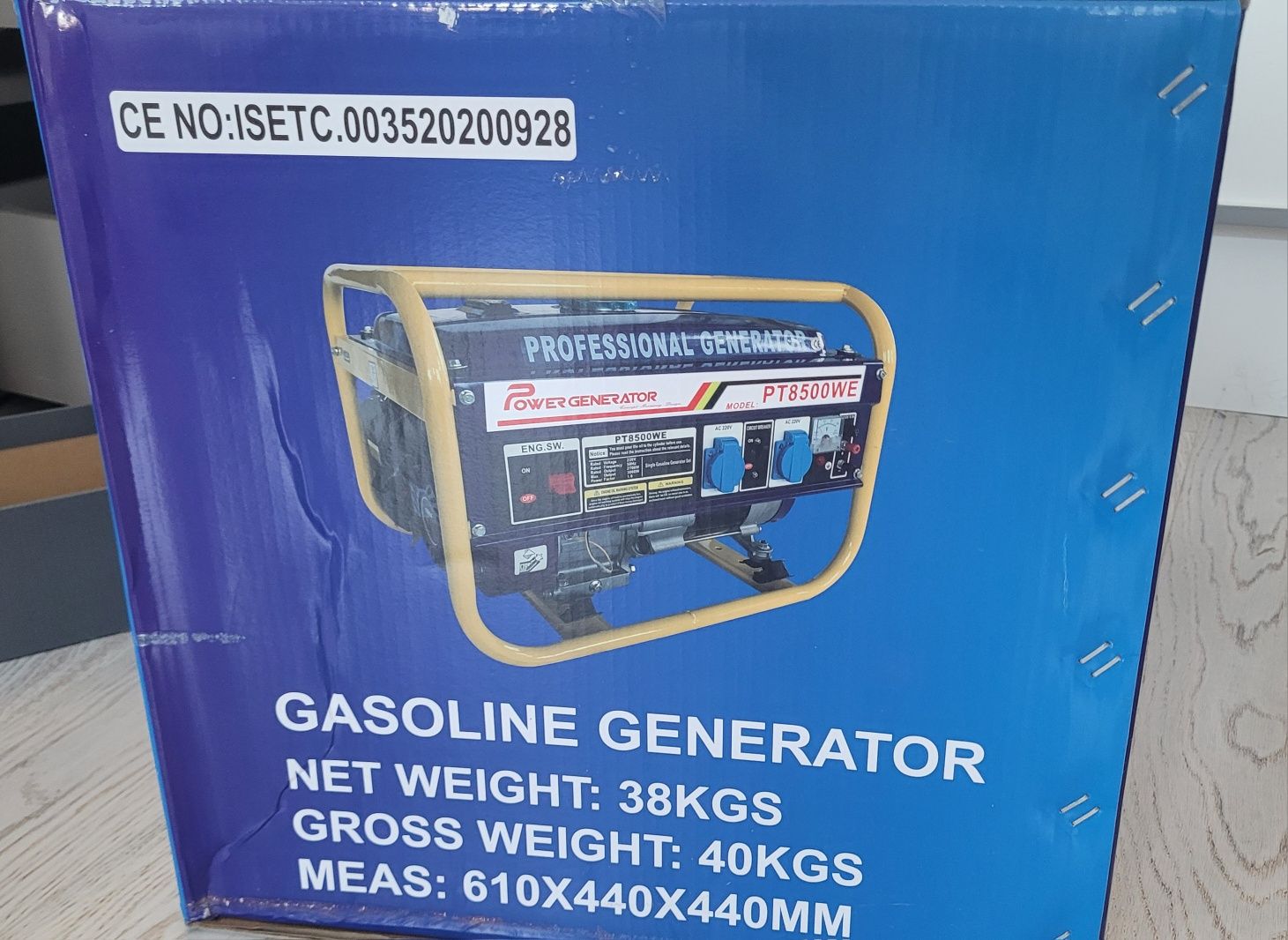 Agregat prądotwórczy POWER GENERATOR PT8500WE