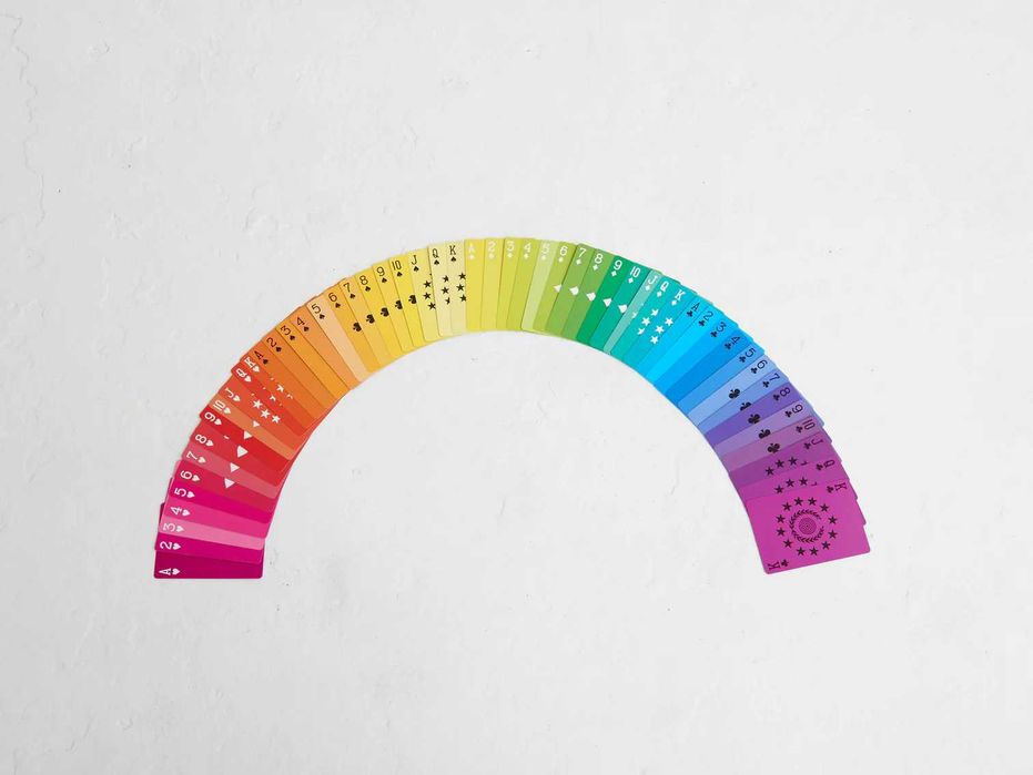 Rainbow Playing Cards