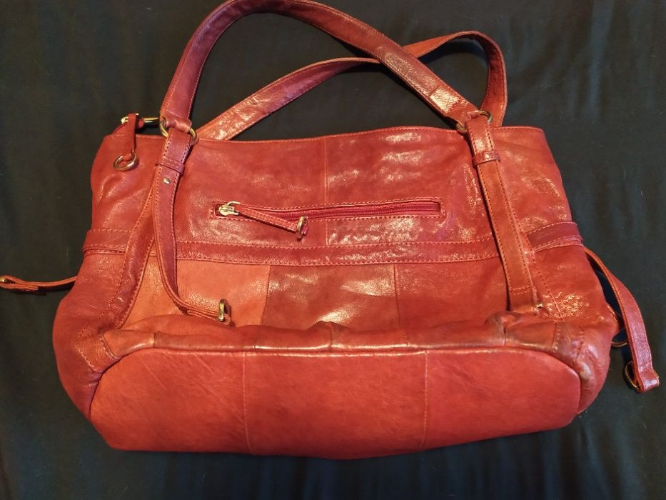 Bolsa vermelha Marta Ponti