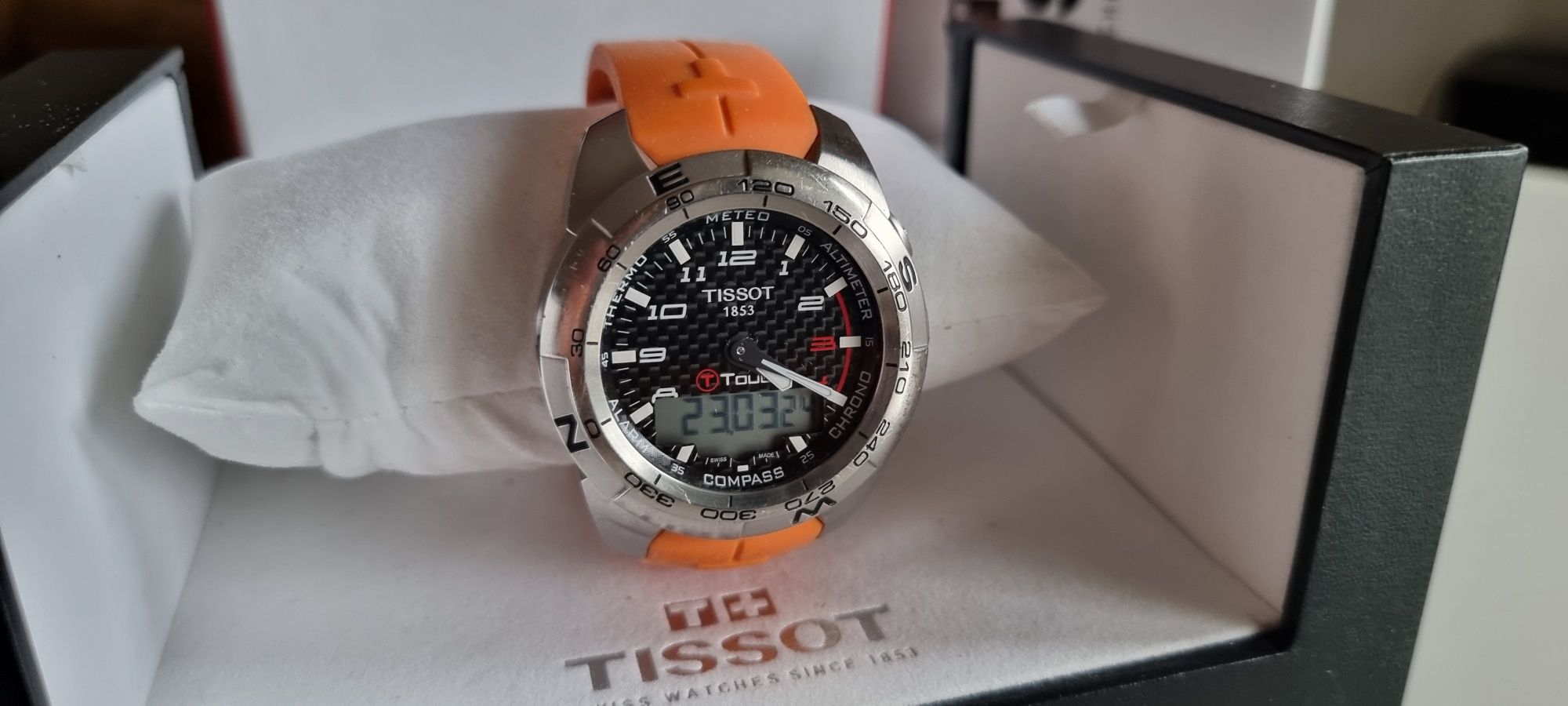 Tissot T-Touch Expert T013.420, dotykowy, kompas, barometr