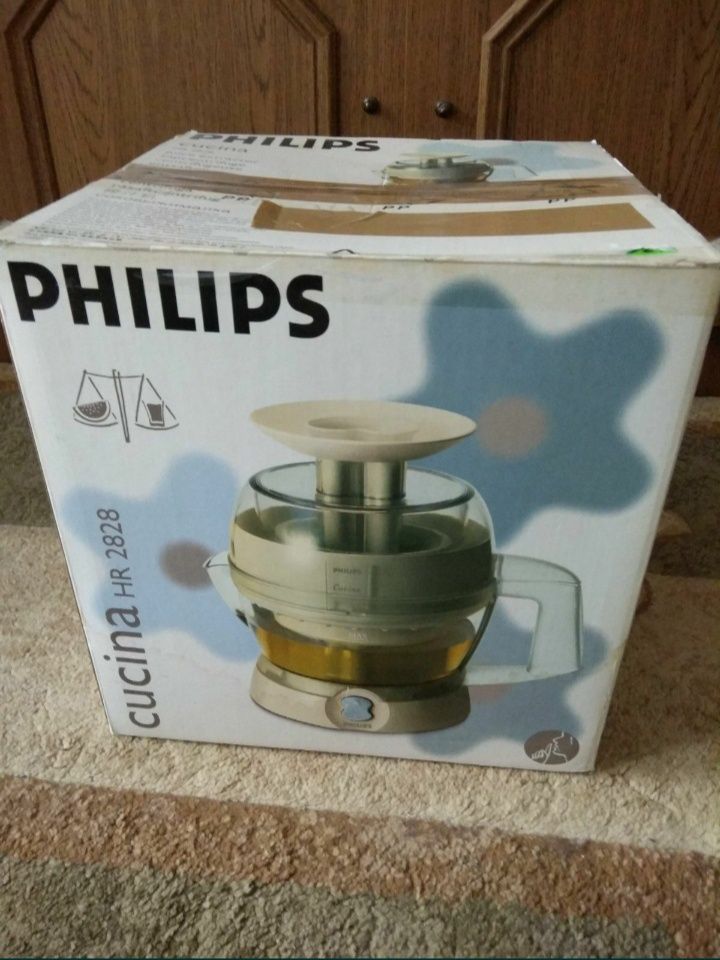 Новая соковыжималка Philips