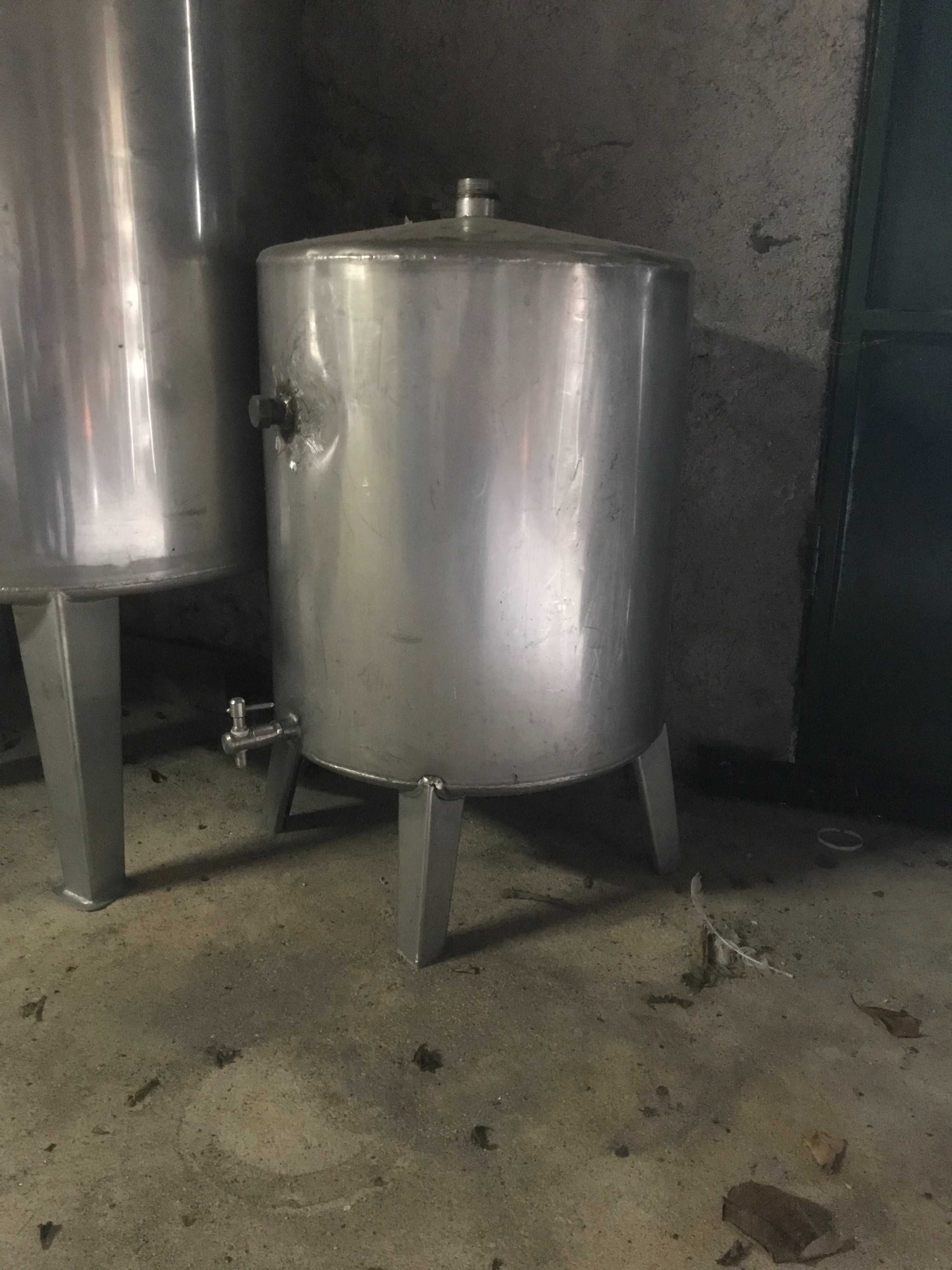 Cubas de Inox 340L, 664L e 1000L (separadas ou todas juntas)
