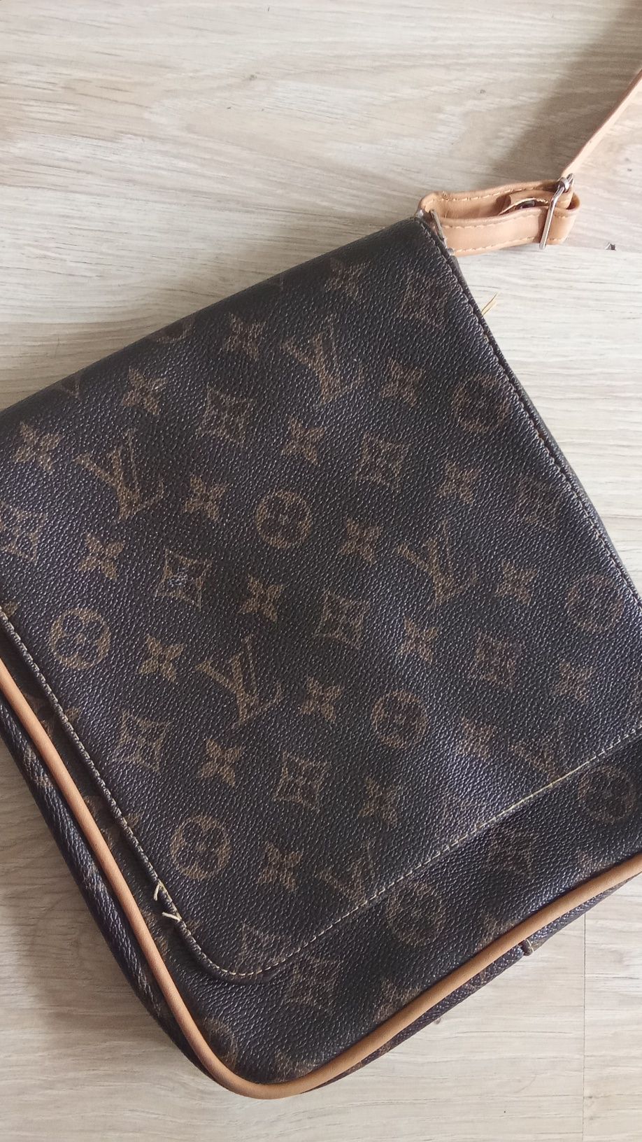 Torebka listonoszka plus portfelik Louis Vuitton