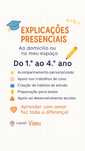 Explicações do 1.º ao 4.º ano