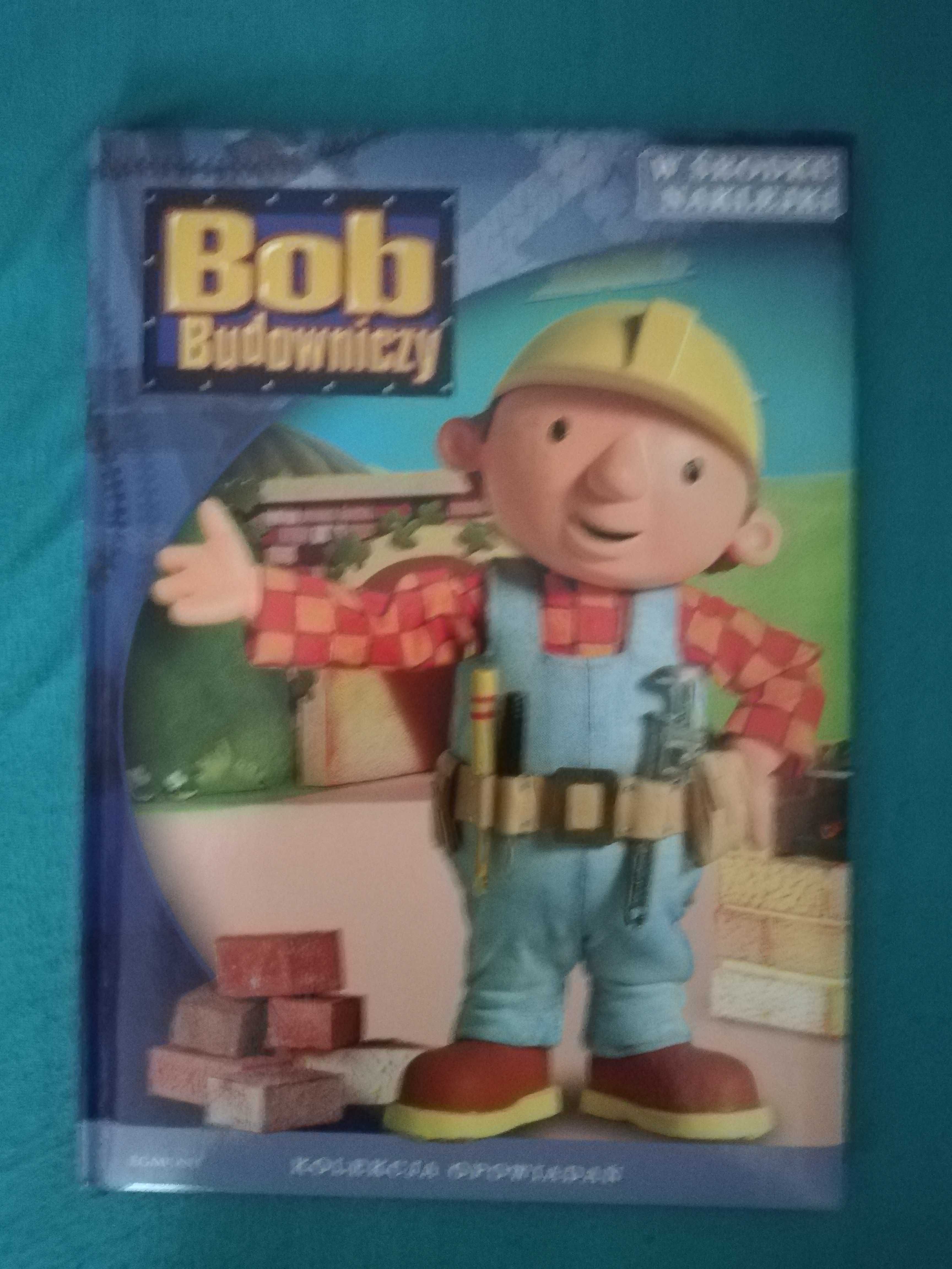 Książka z naklejkami Bob budowniczy