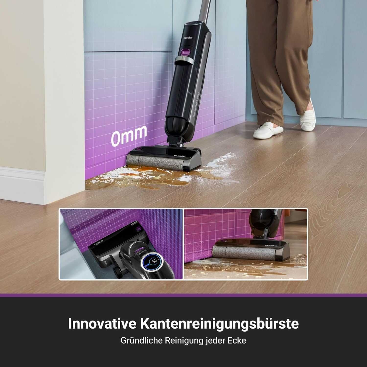 Eureka RapidWash NEW630 Odkurzacz na mokro/sucho bezprzewodowy