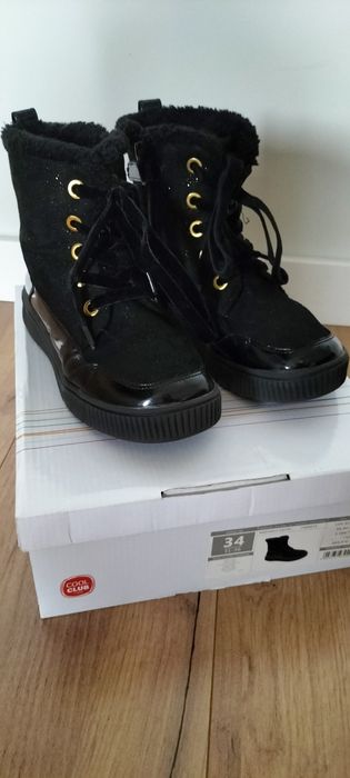 Buty zimowe cool club rozmiar 34