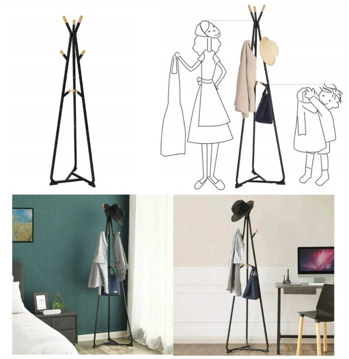 Полиця вішалка стійка шафа підставка для взуття одягу підлогова лофт