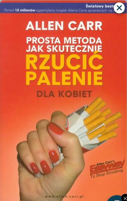 Prosta metoda jak skutecznie rzucić palenie dla koboet AllenCarr