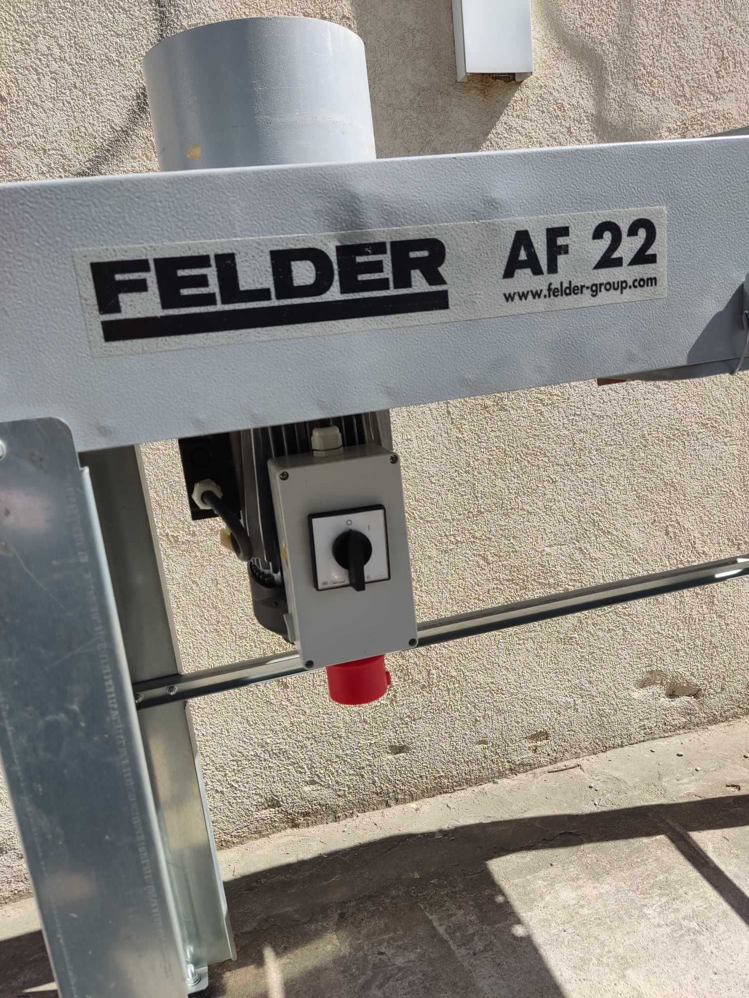 Felder AF22 pylon, odciąg trocin, urządzenie odciągowe