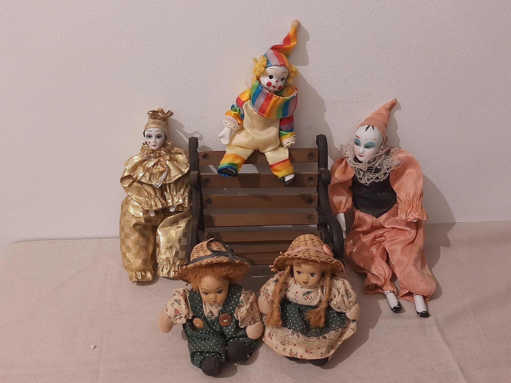 Bonecas bonecos palhaços porcelana